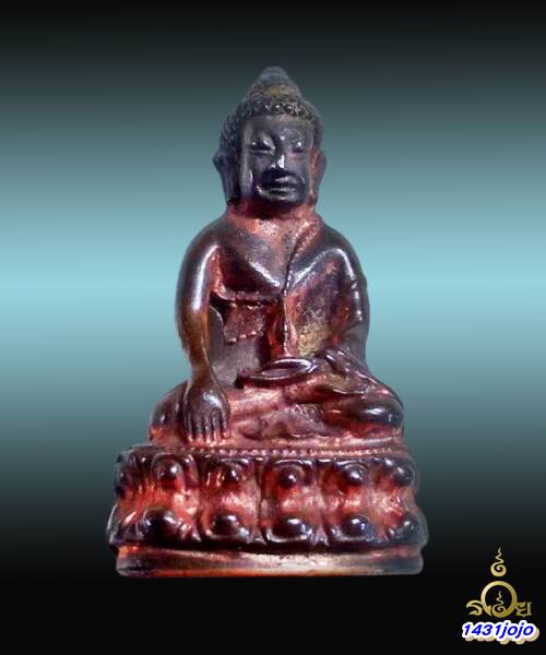 พระกริ่งพุทธนิมิตร เงินมา วัดสุทัศน์ พิธีใหญ่ เนื้อนวโลหะแก่ทองคำ หมายเลข 1230 ปี 2527