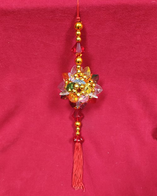 (ปิด69-)พู่ห้อยสไตล์จีน แขวนหน้ารถ (สภาพไม่ได้ใช้)