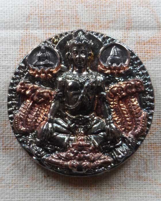 จตุคามรามเทพ รุ่นอริยทรัพย์ พระธาตุทองคำ ปี๒๕๕๐