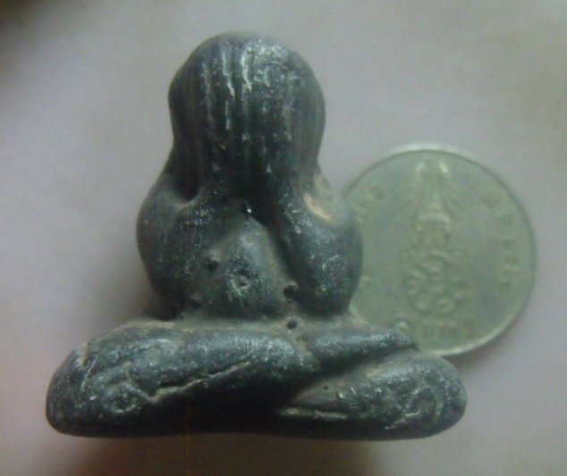 **เบาๆ**พระปิดตาลององค์ สายวัดบางแซะ เนื้อผงใบลาน มียันต์รอบองค์ สวยๆ**เชิญชมครับ 