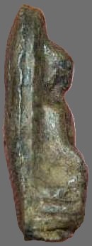 *พระรอดพิมพ์เล็ก ฐานแตก เนื้อดิน ปี๒๔๘๐ หลวงพ่อเปี่ยม วัดเกาะหลัก ประจวบคีรีขันธ์*