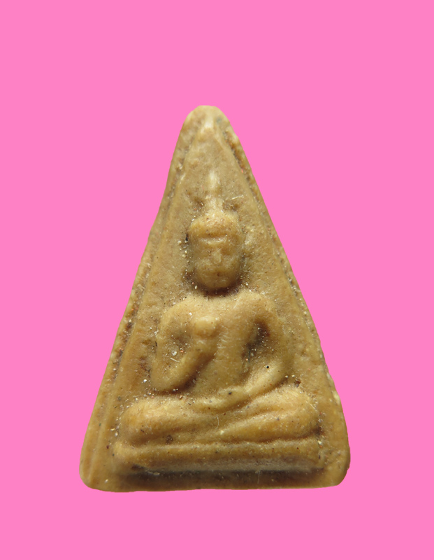 พระพุทธกวัก เนื้อผงน้ำมัน เก่า ไม่ทราบที่