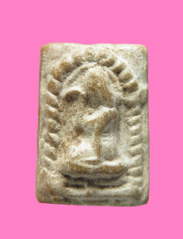 นางกวัก พิมพ์กลาง เนื้อผงน้ำมัน หลวงพ่อกวย วัดโฆษิตาราม ฯ 