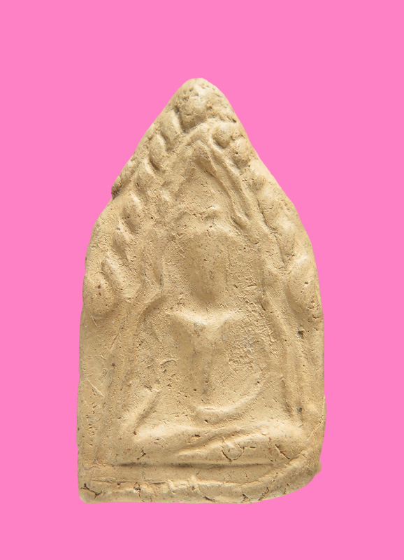 ขุนแผน เนื้อดินกรอง หลังยันต์