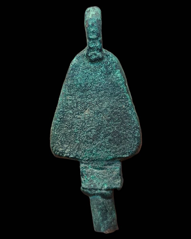 แท้ๆ จากวัด !! เหรียญหล่อจอบใหญ่ หลวงพ่อเงิน รุ่นปืนแตก วัดคงคาราม (บางคลานใต้) ตัดจากช่อกรรมการ (10