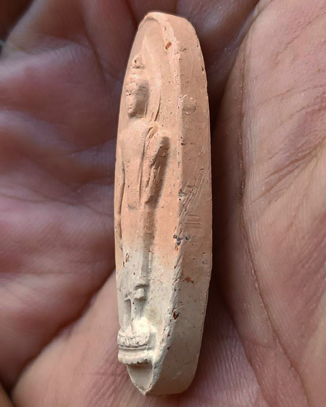 4.พระ 25 พุทธศตวรรษ เนื้อดินแร่ สีทูโทน