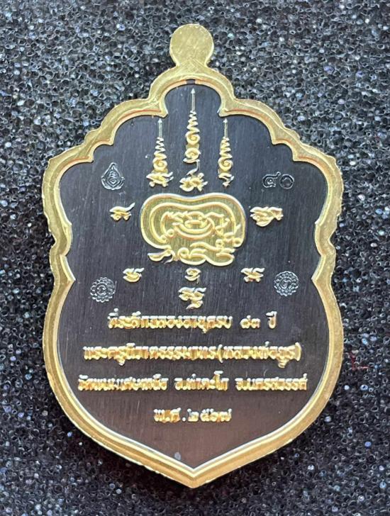 เหรียญเสมาเสือคาบแก้ว หลวงพ่อยูร วัดพนมเศษเหนือ นครสวรรค์ ปี 2567