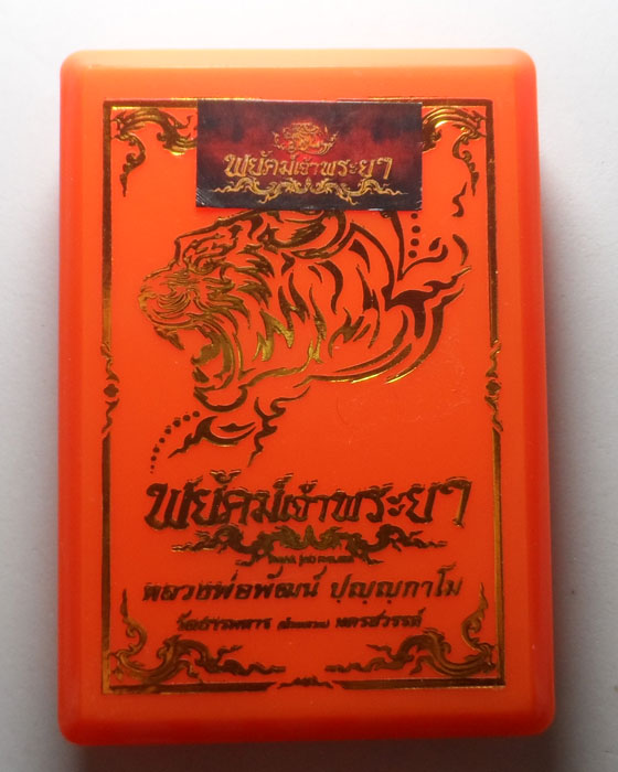 เหรียญพยัคฆ์เจ้าพระยา หลวงพ่อพัฒน์ วัดห้วยด้วน จ.นครสวรรค์ 