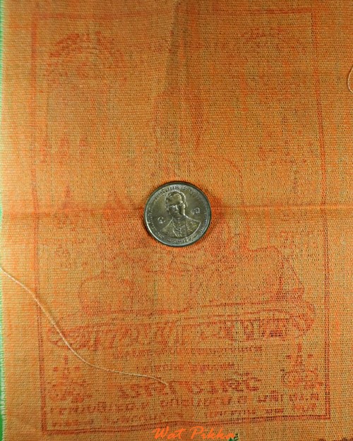 ผ้ายันต์หลวงพ่อฟู วัดบางสมัคร ฉะเชิงเทรา .EE.