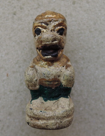 120.-  หนุมาน   สูง1 นิ้ว เก่า ไม่ทราบที่