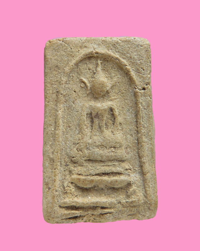 พระสมเด็จ วัดเศวตฉัตร ปี 07 (หายาก) หลวงปู่ทิม วัดช้างไห้ ปลุกเสก องค์นี้ซ่อมคอนะ