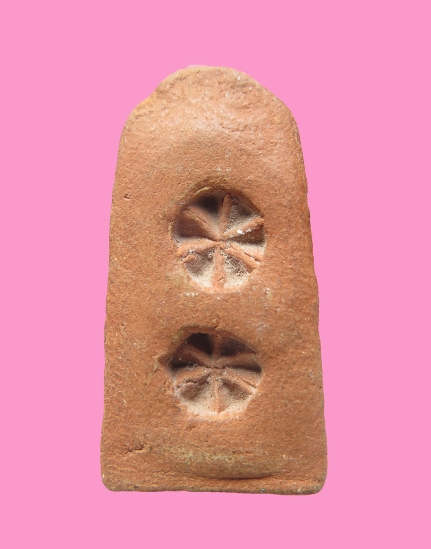 พระผงสุรรณมีประภามณฑล หลังดอกจัน