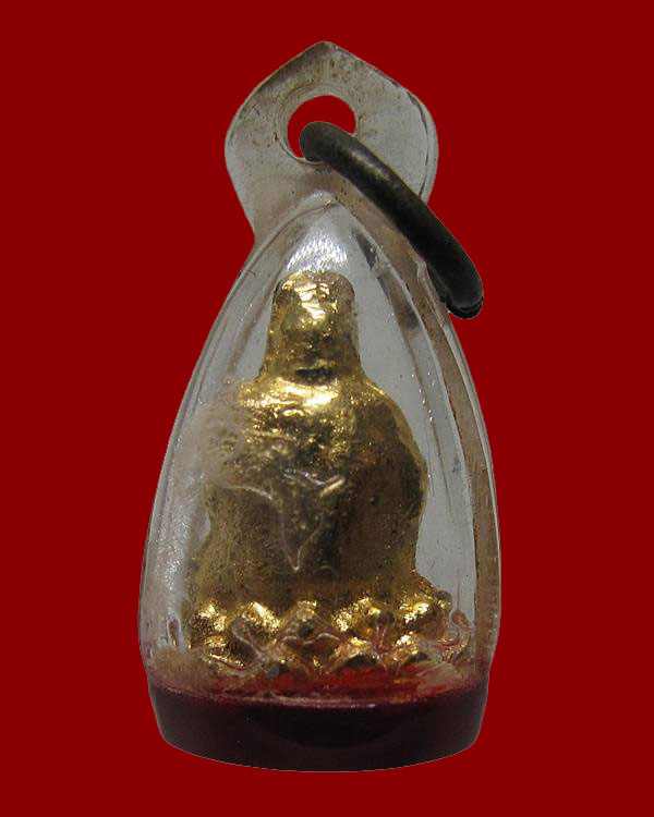 รูปหล่อจิ๋วพระโพธิสัตว์กวนอิม (เนื้อกะไหล่ทอง) หลวงปู่โต๊ะ ปลุกเสก