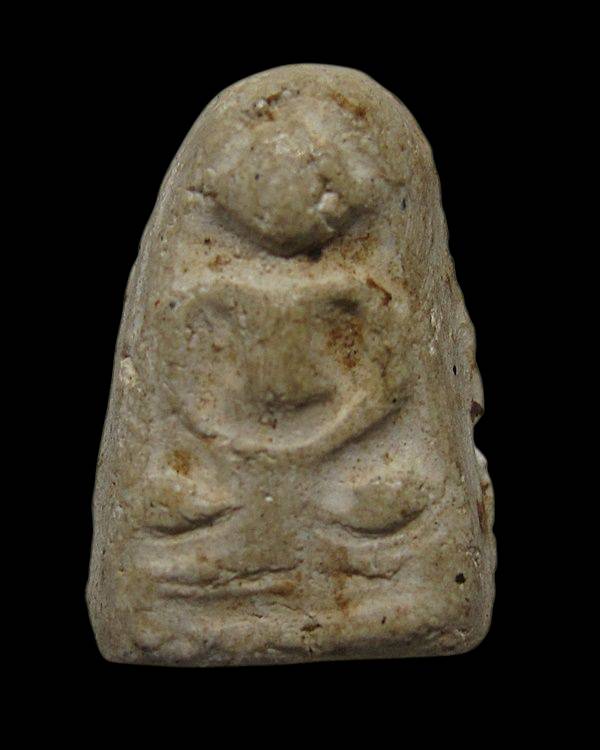 พระเพชรกลับ เจ้าคุณทักษิณคณิศร (สาย ปุญญคงโค) เนื้อผง วัดอินทาราม (วัดใต้) กทม.