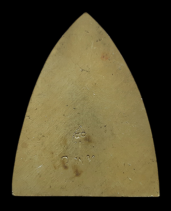 เหรียญเตารีด หลวงพ่อเกิด วัดโพธิ์แทน จ.นครนายก ปี2553