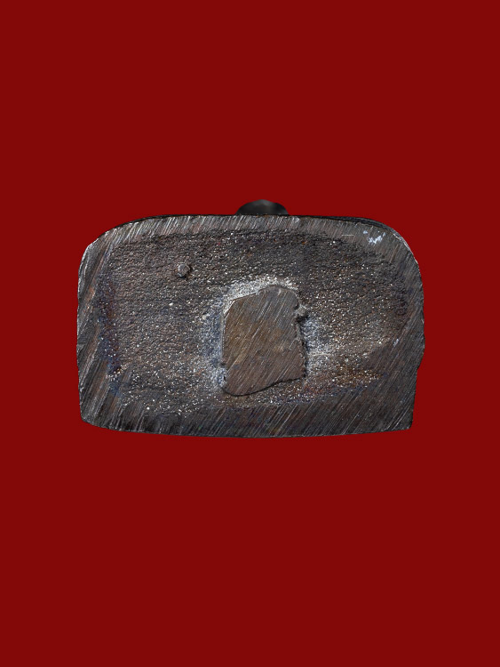 เหรียญฉีดรุ่นแรก พิมพ์ฐานสูง หลวงพ่อตาบ วัดมะขามเรียง เนื้อนวะ ปี 2530 จ.สระบุรี ตอกโค๊ด สวยๆครับ