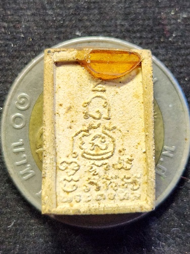 วัดโสธรวรารามวรวิหาร ฉะชิงเทรา พระผงคะแนน หลวงพ่อโสธร หลังยันต์