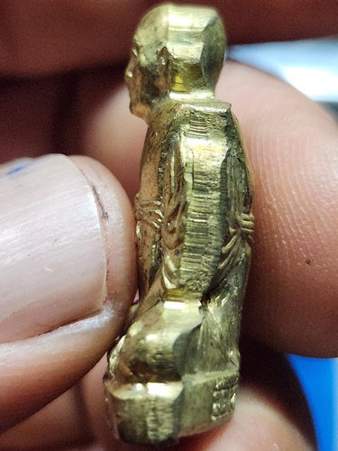 วัดเนินตามาก จังหวัดชลบุรี รูปเหมือนปั๊ม หลวงปู่ม่น (ธัมมจิณโณ) รุ่น: ฉลองอายุครบ 84 ปี (7 รอบ) 2537