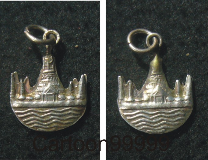 แผ่นปั๊มจิ๋ว วัดอรุณฯ กรุงเทพฯ ครับ เก่า เดิม ครับผม 