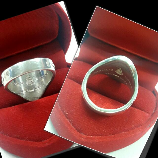 แหวนเงินลงถม ก้าวหน้า-ก้าวทวี ย้อนยุค๒๕๐๗ วัดพระญาติการาม อยุธยาปี๕๙