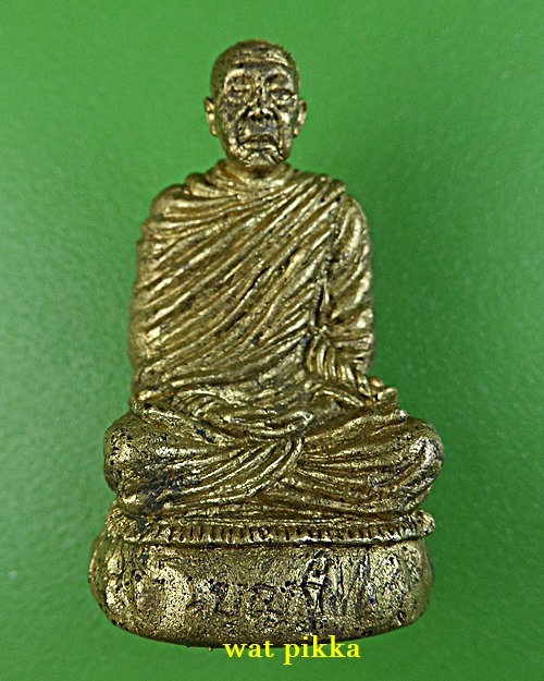 รูปหล่อหลวงพ่อบุญกู้ วัดอโศการาม สมุทรปราการ .E903.