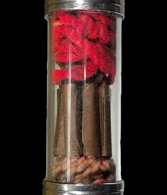 ตะกรุดสังวาลย์เก้ากุ่ม ครูบาวัง พรหมเสโน วัดบ้านเด่น จ.ตาก