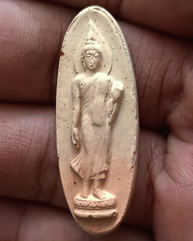 9.พระ 25 พุทธศตวรรษ เนื้อดินแร่ สีทูโทน