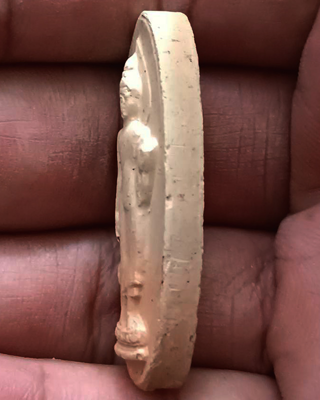 9.พระ 25 พุทธศตวรรษ เนื้อดินแร่ สีทูโทน