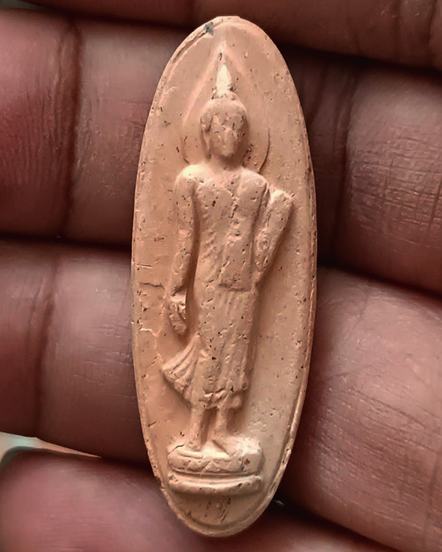 22.พระ 25 พุทธศตวรรษ เนื้อดินแร่ สภาพสวยเดิม