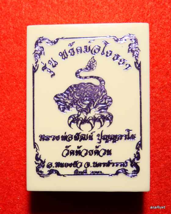 เหรียญพยัคฆ์อโยธยา หลวงพ่อพัฒน์ ปี 2563