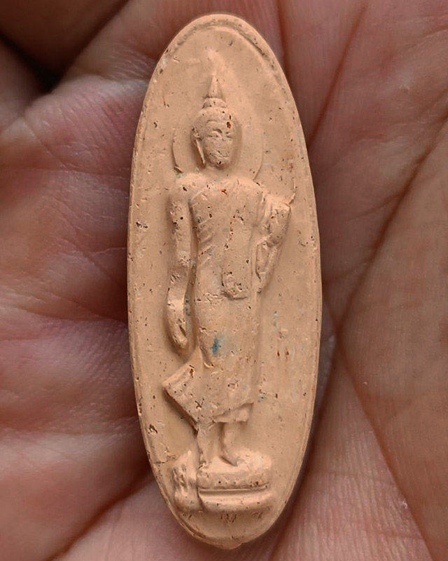 1.พระ 25 พุทธศตวรรษ เนื้อดินแร่ พิมพ์ยอดดัชนี พิมพ์นิยม หายากมาก