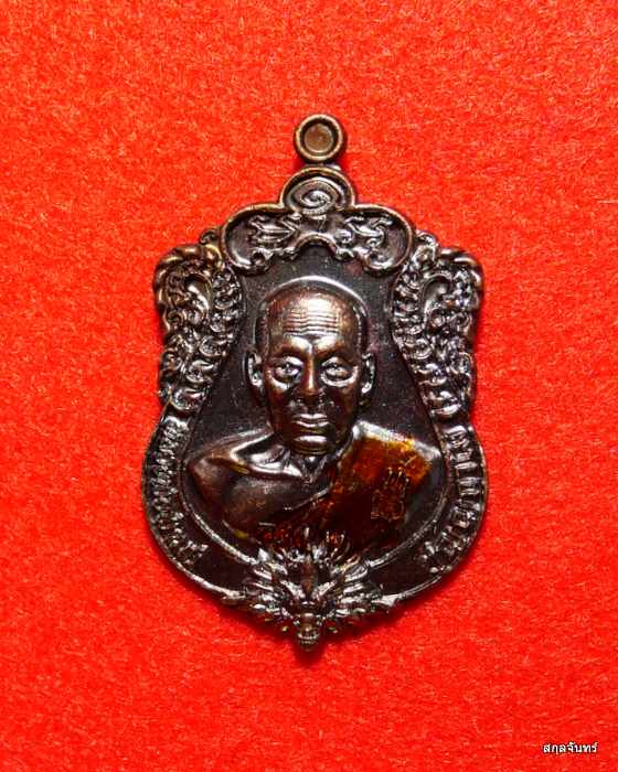 เหรียญหลวงพ่อพัฒน์ วัดห้วยด้วน รุ่นรวยปลดหนี้ 789 เนื้อทองแดงรมดำ จ.นครสวรรค์ ปี 2563