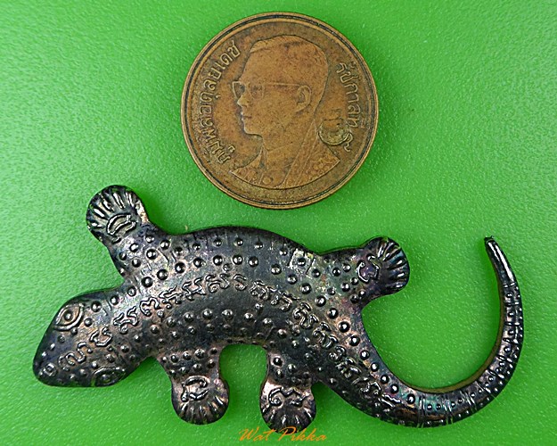 ตุ๊กแกหลวงพ่อหล่ำ วัดสามัคคีธรรม กทม. .1950.*