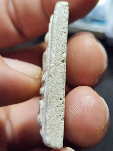 วัดระฆังโฆสิตาราม กรุงเทพ  พระสมเด็จหลวงปู่หิน พิมพ์ฐานหมอน  2495