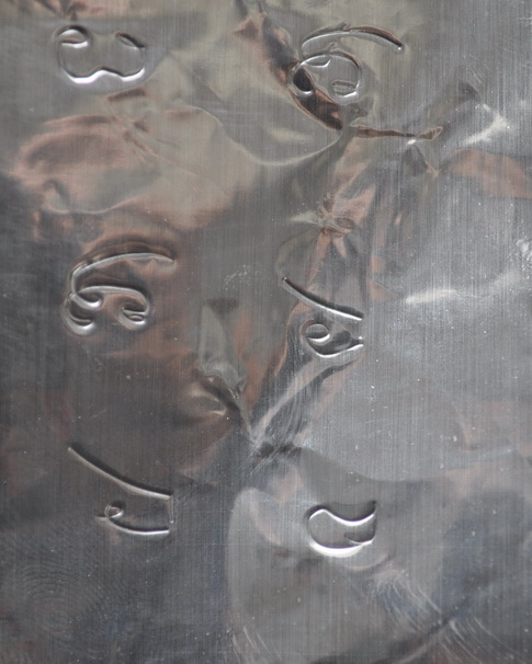 แผ่นยันต์เงิน ครูบากฤษดา วัดสันพระเจ้าแดง