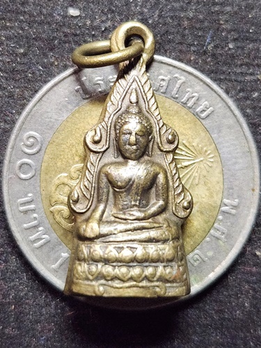 วัดพระศรีมหาธาตุวรมหาวิหาร (วัดใหญ่) จ.พิษณุโลก   พระกริ่งพุทธชินราช  ปี2500 