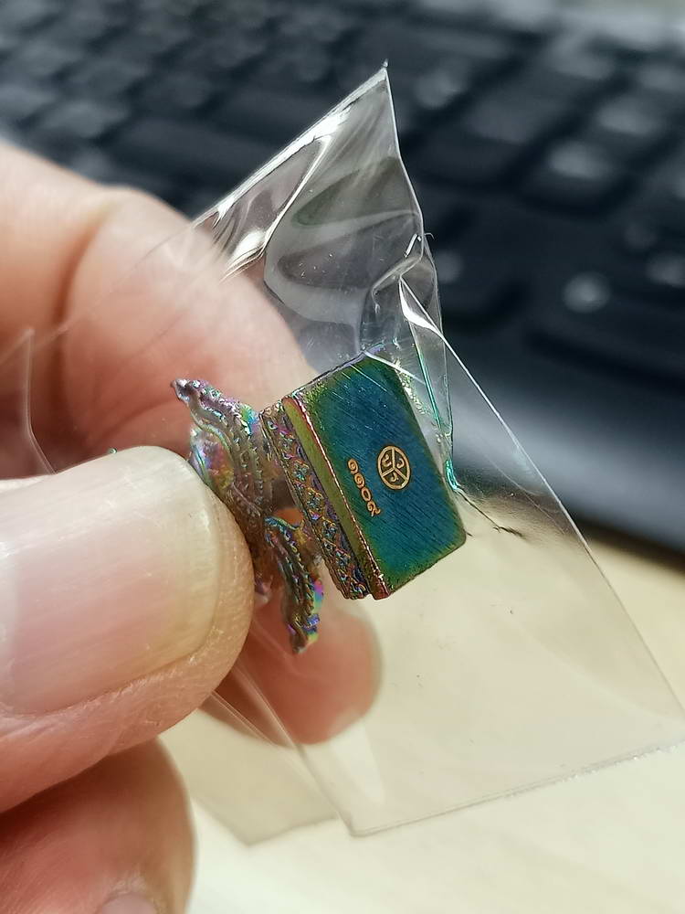 4-612 ท้าวเวสสุวรรณ ยกฐานะ ทองนำโชค หลวงพ่อทอง สุทฺธสีโล วัดบ้านไร่ จ.นครราชสีมา 2564 กล่องเดิม