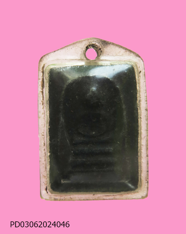 สมเด็จพิมพ์คะแนน เนื้อผงใบลาน เลี่ยมเก่า