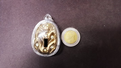 พ่อเศรษฐีฝังพลอย พระอาจารย์โอ พุทธสถานวิหารธรรม จ.เพชรบูรณ์ เด่นด้านโชคลาภค้าขายสวยเดิมพร้อมเลี่ยม