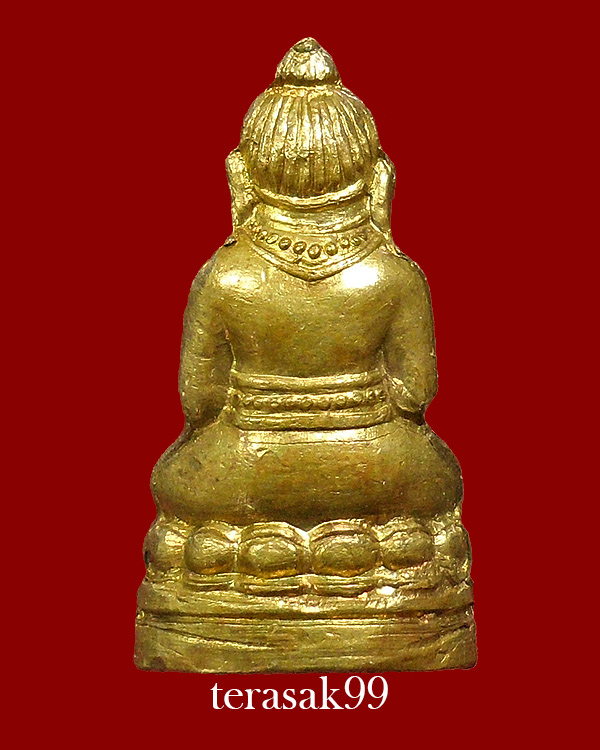 พระชัยฯถือดอกบัวอุ้มบาตร(อุปคุต) หลวงพ่อโต วัดบ้านกล้วย โคราช สวยๆ