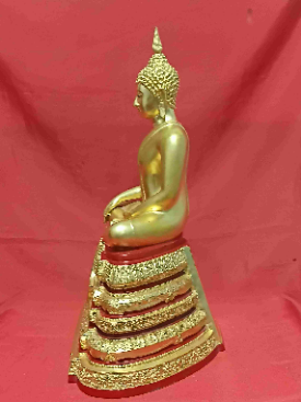 พระพุทธมหาสุวรรณปฏิมากร(หลวงพ่อทองคำ) ขนาดบูชาหน้าตัก 9 นิ้ว เฉลิมพระเกียรติ ร.9 ครบ 6 รอบ ปี 2542  