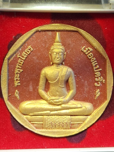 พระผง หลวงพ่อโสธร รุ่น ทองประทาน  จัดสร้างโดย สมาคมชาวฉะเชิงเทรา 2549 พิมพ์ใหญ่