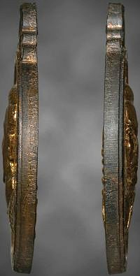 *เหรียญสมเด็จพระนเรศวรเมืองงาย ปี๒๕๑๒ เนื้อทองแดงผิวไฟ ดอกจันทร์เล็ก พิธีวัดพระสิงห์ เชียงใหม่*