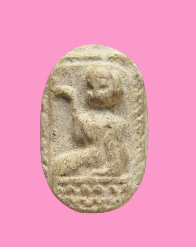 นางกวัก หลวงปู่ลำภู วัดใหม่อมตรส ปี 02  (หายาก) เนื้อผงเก่าเยอะ