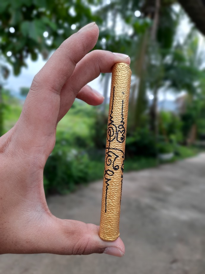 ตะกรุดคู่ชีวิตรุ่นแรก หลวงปู่ขุ้ย วัดซับตะเคียน เคาะแรกแดง