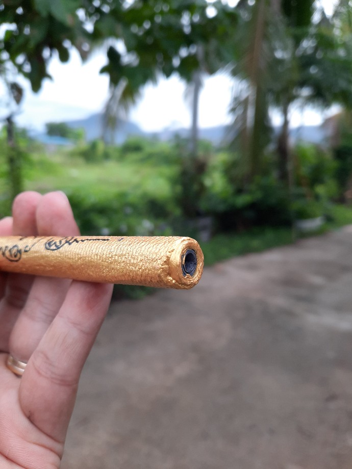 ตะกรุดคู่ชีวิตรุ่นแรก หลวงปู่ขุ้ย วัดซับตะเคียน เคาะแรกแดง