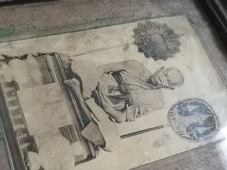 รูปถ่าย ภาพพิมพ์ หลวงพ่อโต วัดประศุก สิงห์บุรี