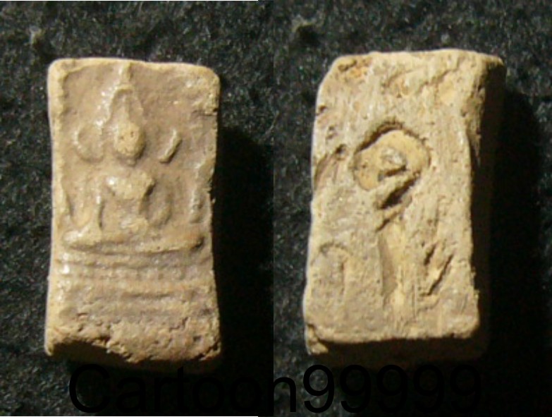 พระพุทธชินราชจิ๋ว หลัง อุ เนื้อผงพุทธคุณ เล็กๆ น่ารัก แห้งๆ เก่าๆ ครับผม