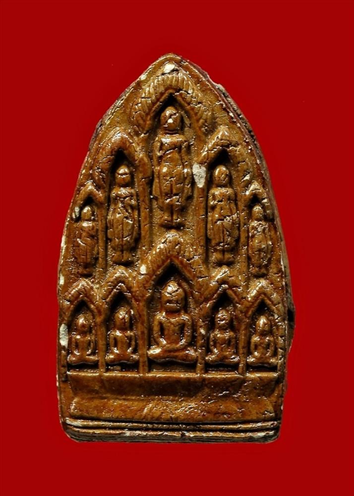 พระผงสิบทัศน์ วัดพระพุทธบาทสี่รอย 