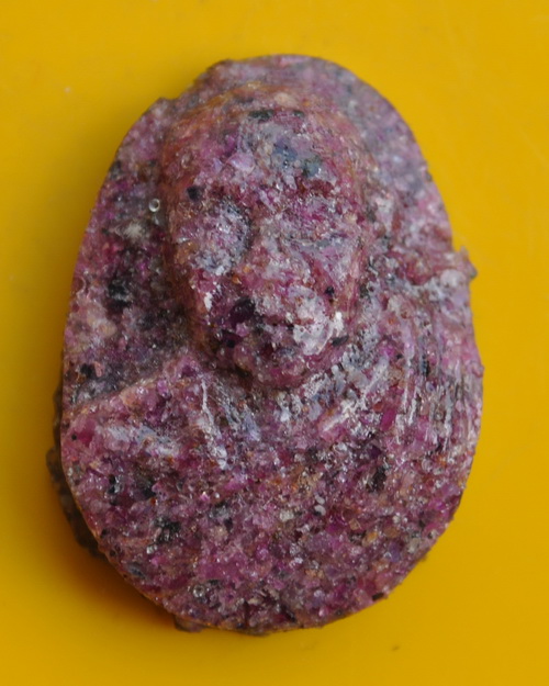 พระรูปเหมือนเนื้อพลอยอัด หลวงพ่อดาบส สุมโน